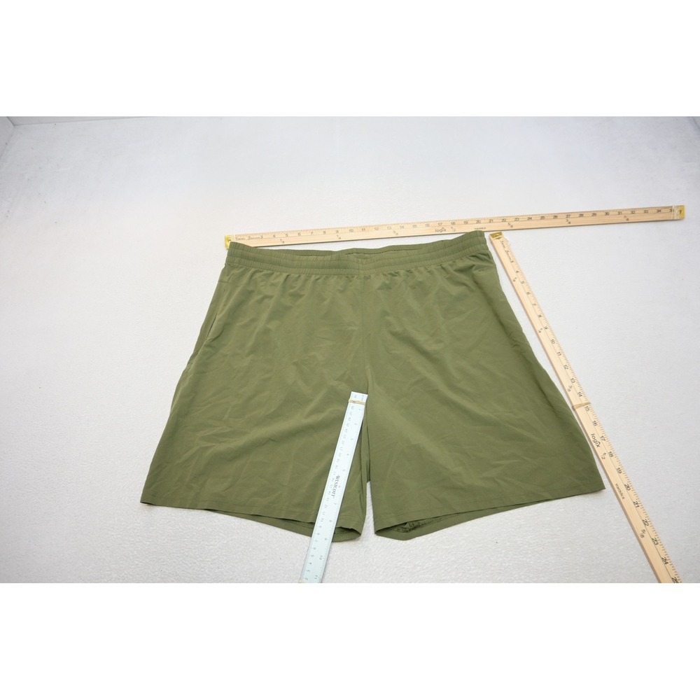 VRST Athletic Shorts Mens XXL Green Activewear Drawstring Pockets Excellent‎